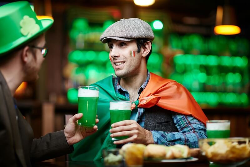 why do we drink green beer on st patrick's day