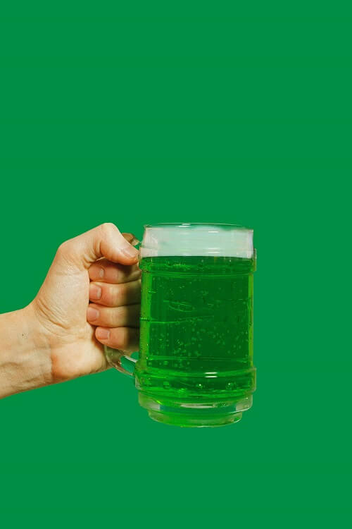 why do we drink green beer on st patrick's day