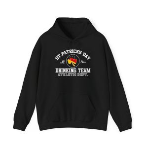 St Patrick's Day Drinking Team Athletic Dept Hoodie