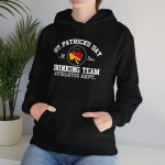 St Patrick's Day Drinking Team Athletic Dept Hoodie